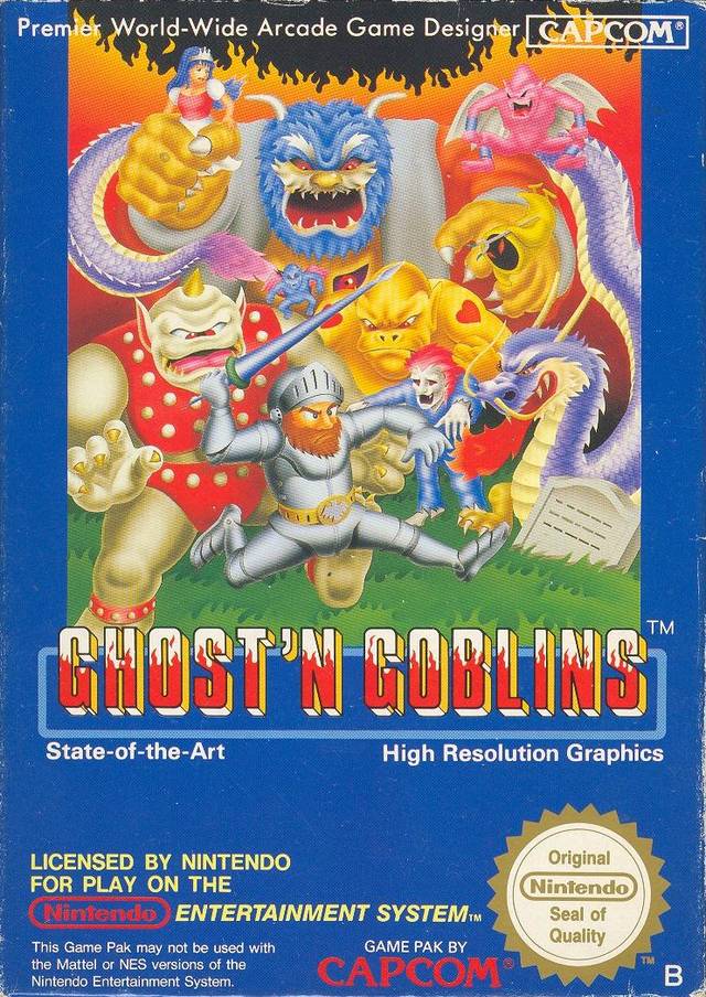 Game | Nintendo NES | Ghost 'N Goblins