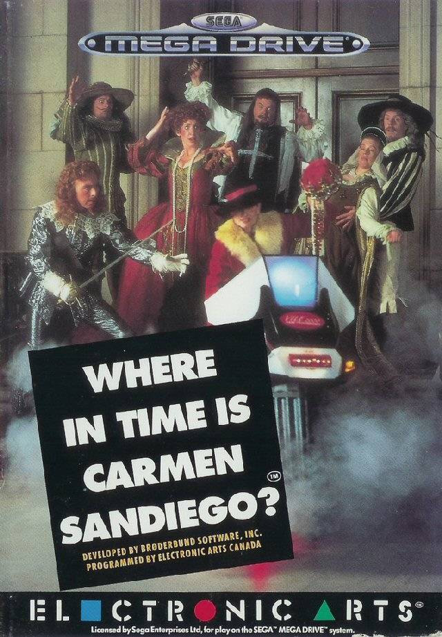 Game | SEGA Mega Drive | Where In Time Is Carmen Sandiego?