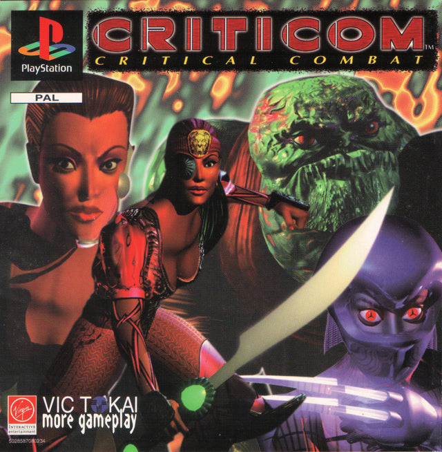 Game | Sony Playstation PS1 | Criticom Critical Combat