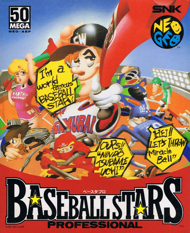 Game | SNK Neo Geo AES NTSC-J | Baseball Stars Professional