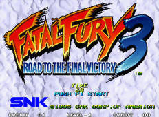 Game | SNK Neo Geo AES | Fatal Fury 3 NGH-069