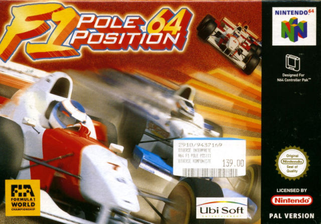 Game | Nintendo N64 | F1 Pole Position 64