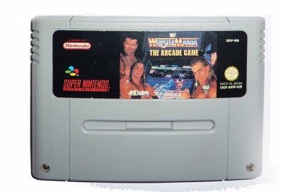 Game | Super Nintendo SNES | WWF Wrestlemania Arcade Game