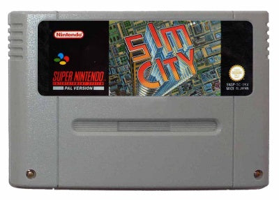 Game | Super Nintendo SNES | SimCity
