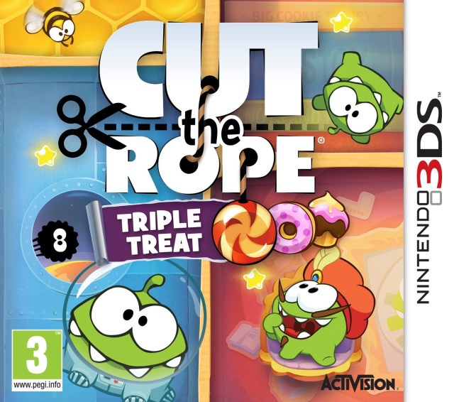 Game | Nintendo 3DS | Cut The Rope: Triple Treat