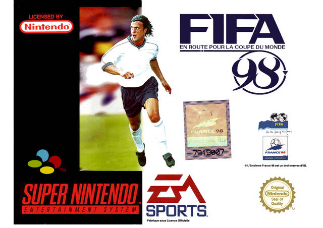 Game | Super Nintendo SNES | FIFA Road To World Cup 98