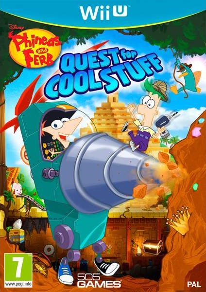 Game | Nintendo Wii U | Phineas And Ferb: Quest For Cool Stuff