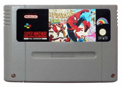 Game | Super Nintendo SNES | Spiderman X-Men Arcade's Revenge
