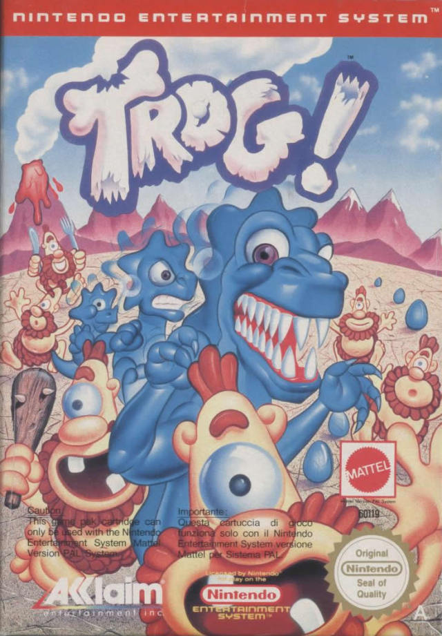 Game | Nintendo NES | Trog