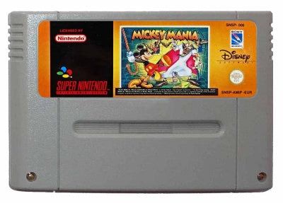 Game | Super Nintendo SNES | Mickey Mania