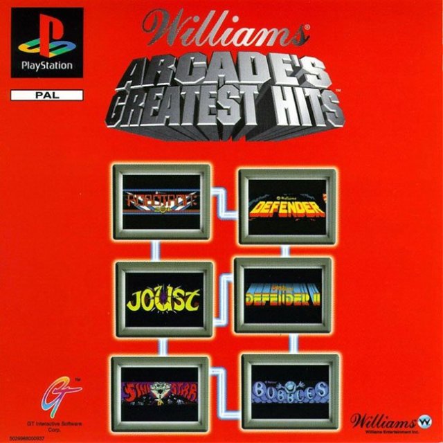 Game | Sony Playstation PS1 | Williams Arcade's Greatest Hits