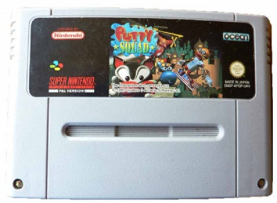 Game | Super Nintendo SNES | Putty Squad