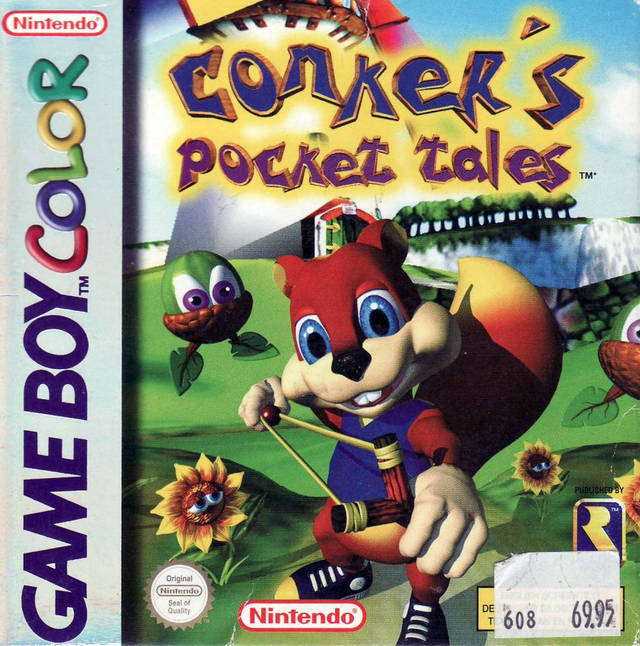 Game | Nintendo Game Boy Color GBC | Conker's Pocket Tales
