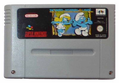 Game | Super Nintendo SNES | The Smurfs Travel The World