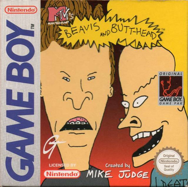 Game | Nintendo Gameboy GB | Beavis And Butt-Head