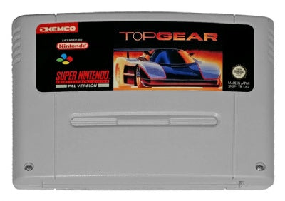 Game | Super Nintendo SNES | Top Gear PAL