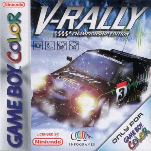 Game | Nintendo Gameboy Color GBC | V-Rally Championship Edition