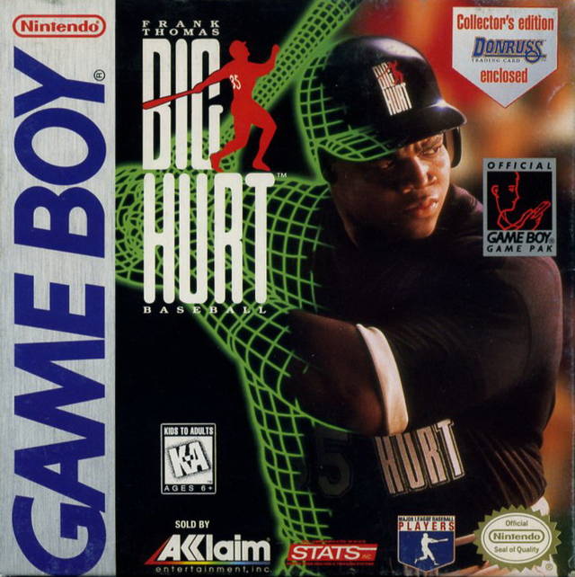 Game | Nintendo Gameboy GB | Frank Thomas Big Hurt Baseball
