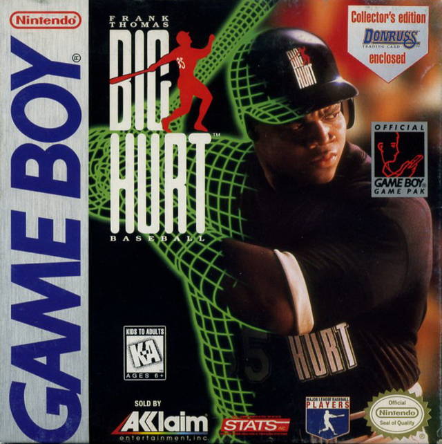 Game | Nintendo Game Boy GB | Frank Thomas Big Hurt Baseball