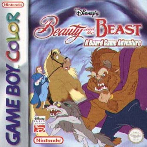 Game | Nintendo Gameboy  Color GBC | Beauty And The Beast A Board Game Adventure