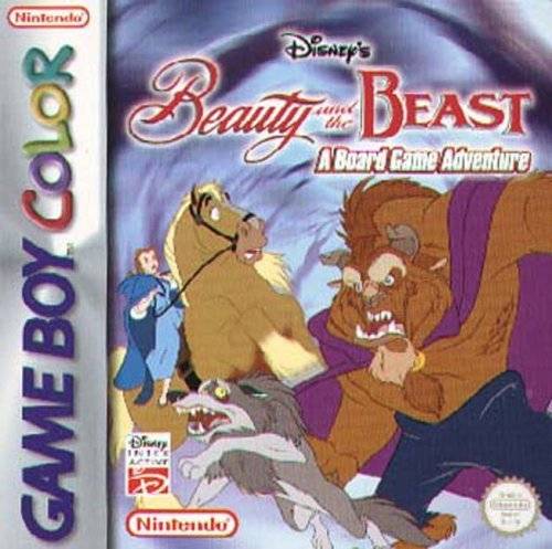 Game | Nintendo Game Boy Color GBC | Beauty And The Beast A Board Game Adventure