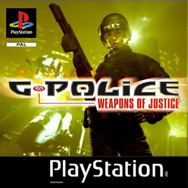 Game | Sony Playstation PS1 | G-Police Weapons Of Justice