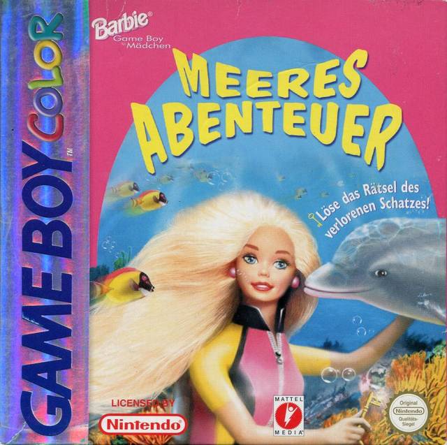 Game | Nintendo Gameboy  Color GBC | Barbie Ocean Discovery