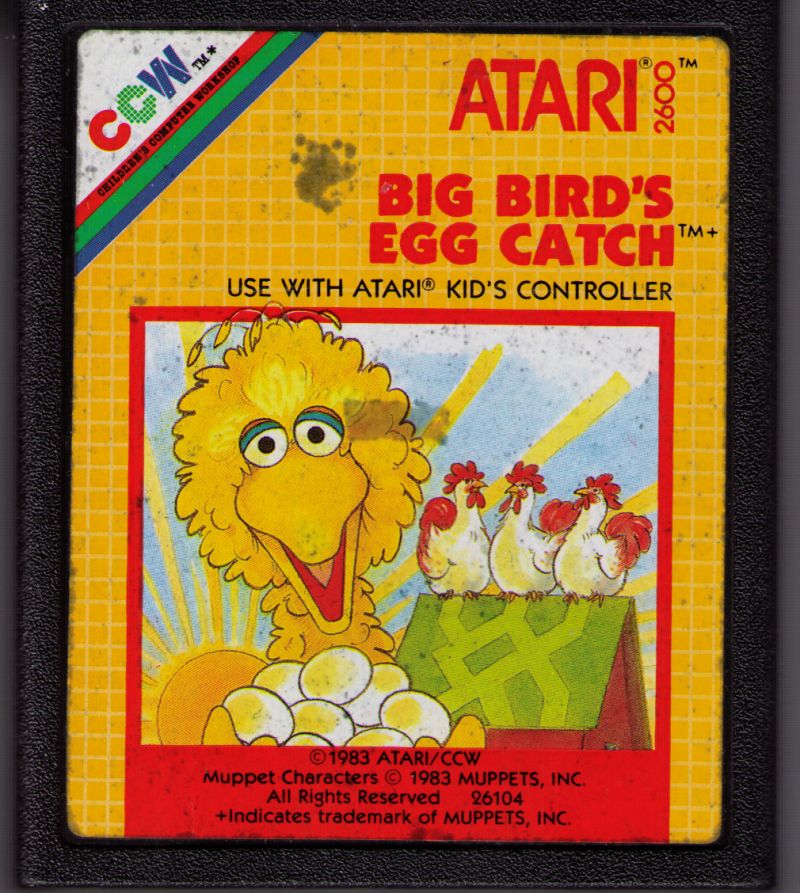 Game | Atari 2600 | Big Bird's Egg Catch