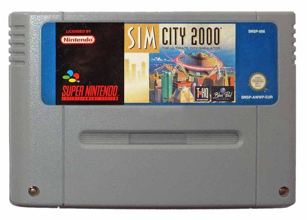 Game | Super Nintendo SNES | SimCity 2000