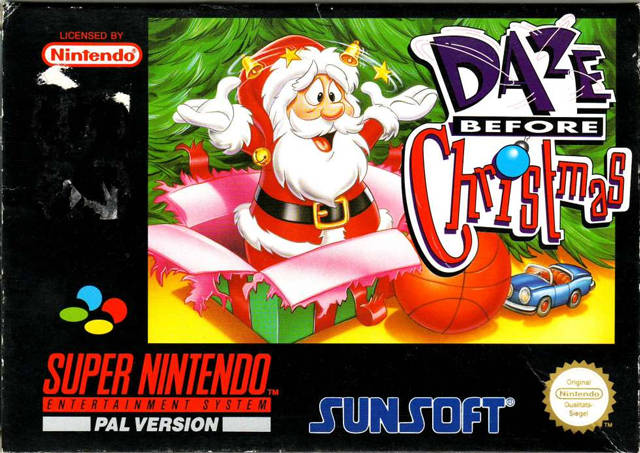 Game | Super Nintendo SNES | Daze Before Christmas
