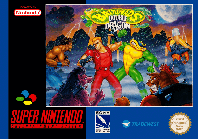 Game | Super Nintendo SNES | Battletoads & Double Dragon