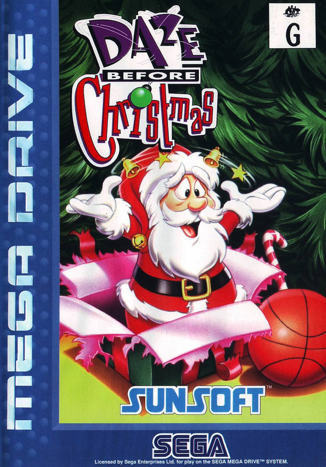 Game | Sega Mega Drive | Daze Before Christmas
