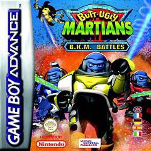 Game | Nintendo Gameboy  Advance GBA | Butt Ugly Martians BKM Battles