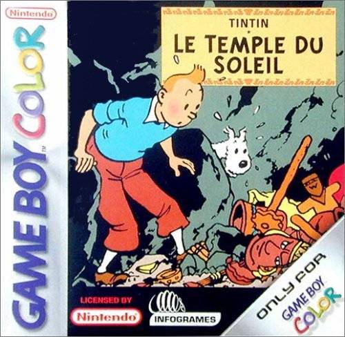 Game | Nintendo Game Boy Color GBC | Tintin Le Temple Du Soleil