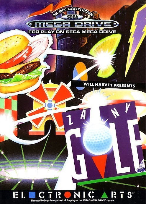 Game | Sega Mega Drive | Zany Golf