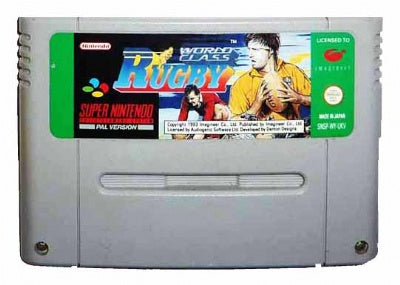 Game | Super Nintendo SNES | World Class Rugby