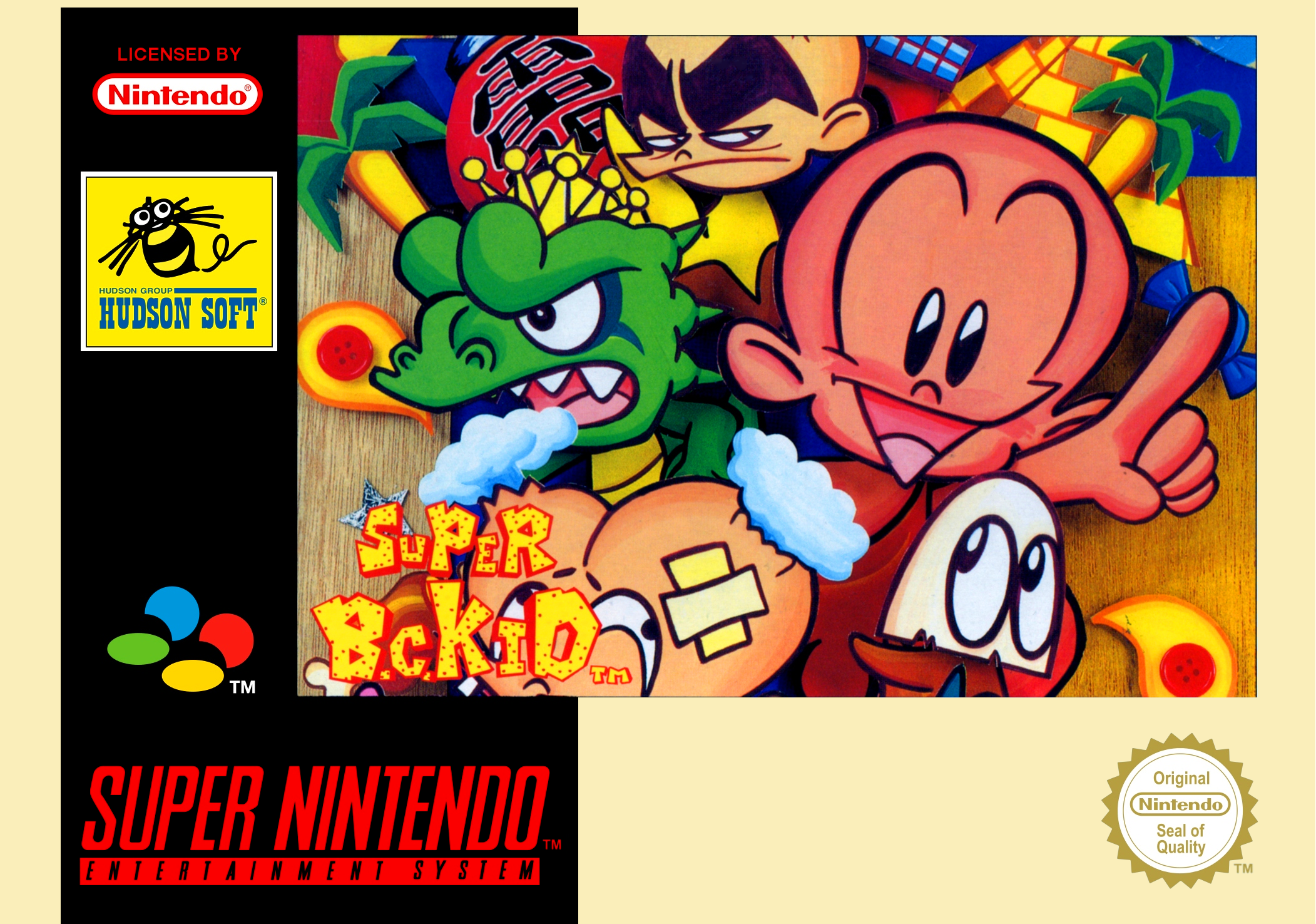 Game | Super Nintendo SNES | Super B.C. Kid