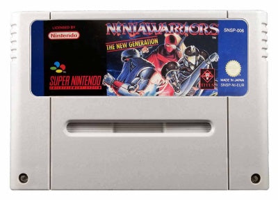 Game | Super Nintendo SNES | Ninja Warriors: The New Generation