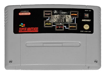 Game | Super Nintendo SNES | Williams Arcade's Greatest Hits