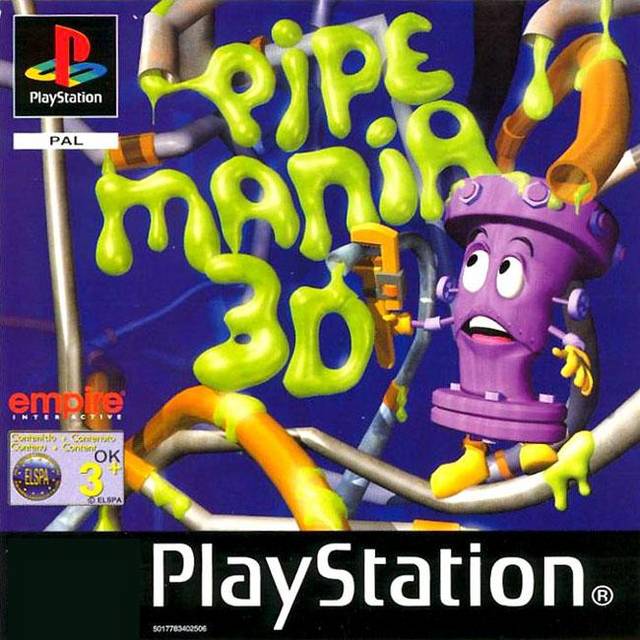 Game | Sony Playstation PS1 | Pipe Mania 3D