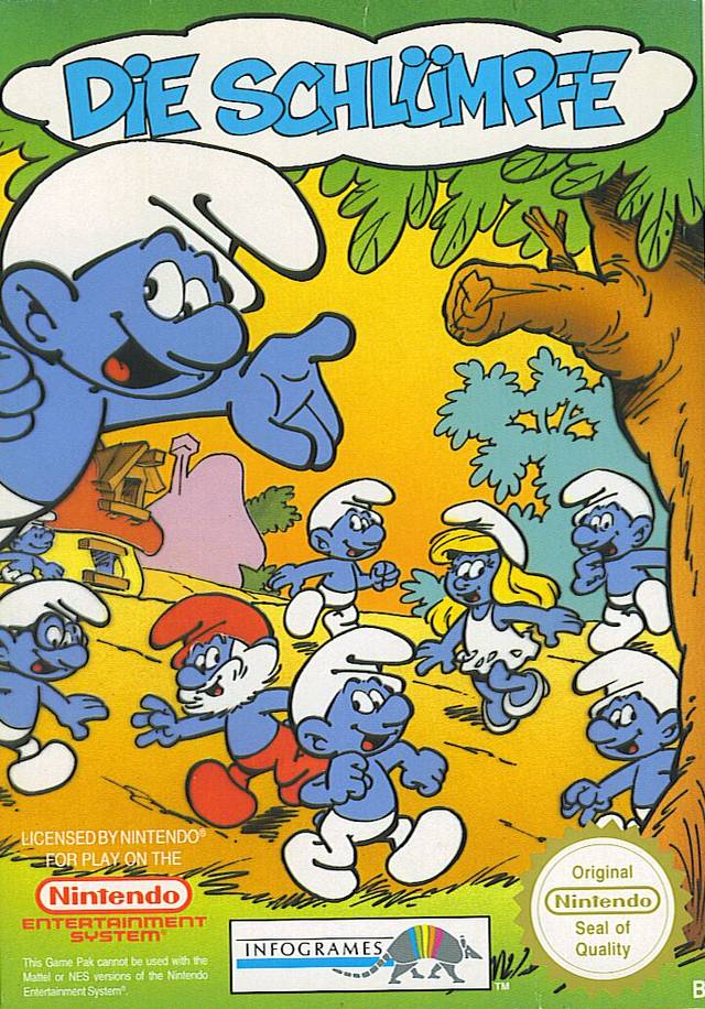 Game | Nintendo NES | The Smurfs