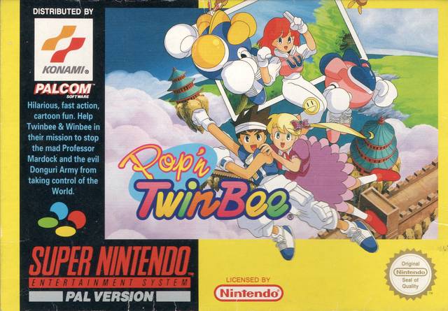 Game | Super Nintendo SNES | Pop'n TwinBee