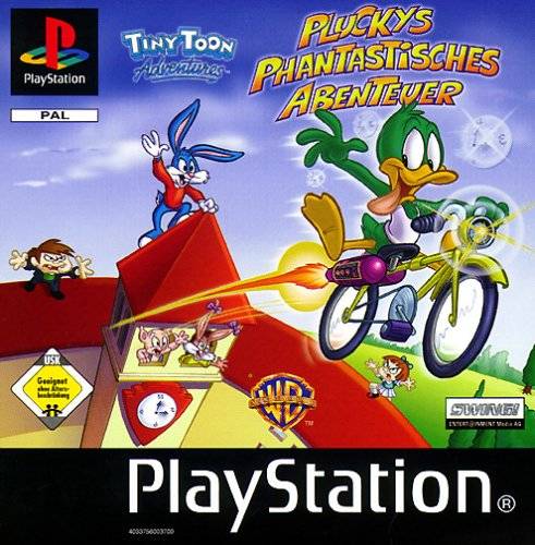 Game | Sony Playstation PS1 | Tiny Toon Adventures Plucky's Big Adventure