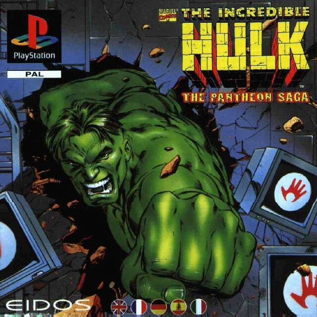 Game | Sony Playstation PS1 | Incredible Hulk Pantheon Saga