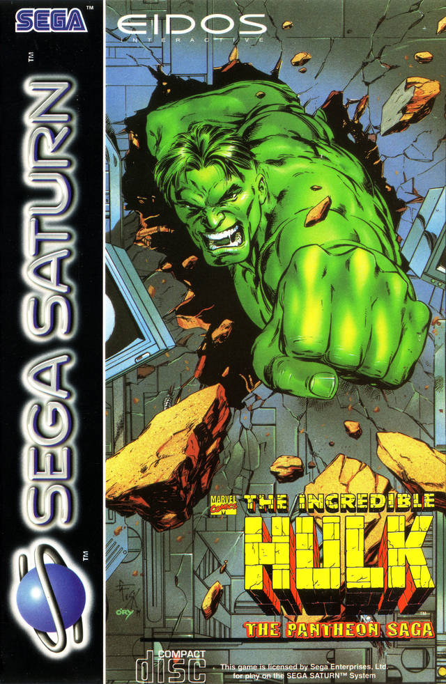 Game | Sega Saturn | The Incredible Hulk: The Pantheon Saga