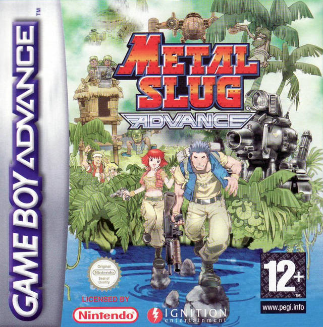 Game | Nintendo Gameboy  Advance GBA | Metal Slug Advance
