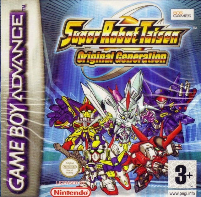 Game | Nintendo Gameboy  Advance GBA | Super Robot Taisen: Original Generation