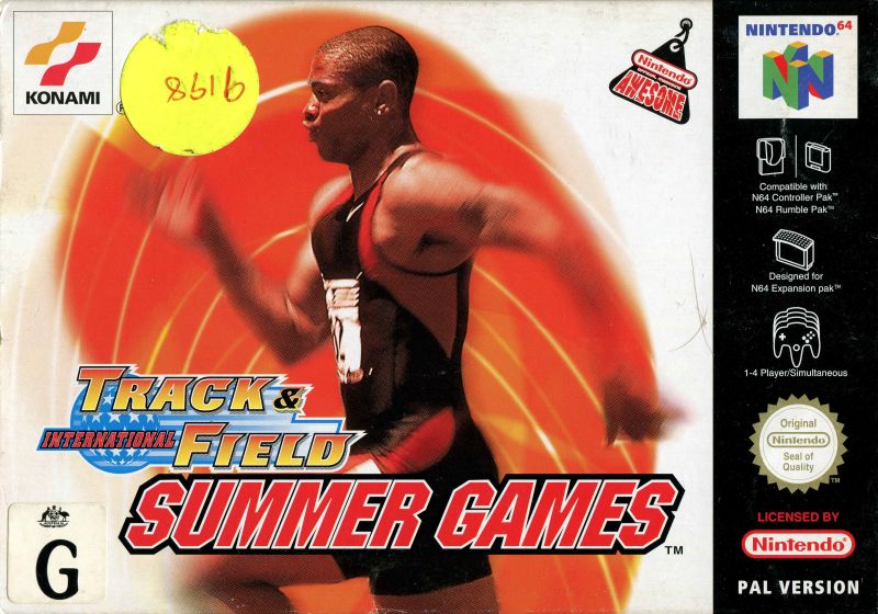 Game | Nintendo N64 | Track & Field Summer Games
