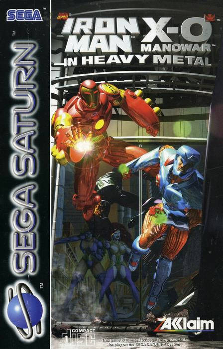 Game | Sega Saturn | Iron Man And X-O Manowar In Heavy Metal