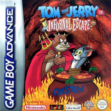 Game | Nintendo Game Boy Advance GBA | Tom And Jerry: Infurnal Escape
